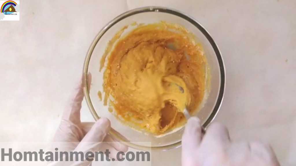 Mixing of gram flour with water 2